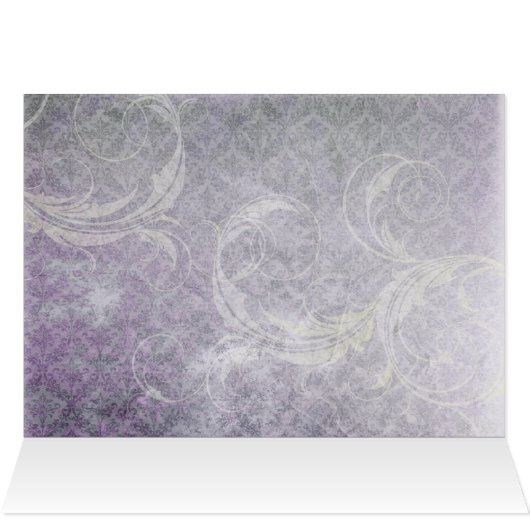 carte d'assise de la table de mariage violette feu (Intérieur Horizontal (haut))