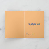 Carte d'assistance ami (Intérieur)