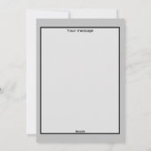 Carte d'astronaute universe 3D personnalisée (Dos)