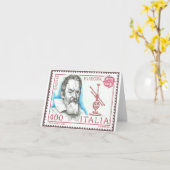 Carte d'astronomie de Galileo Galilei (Fleur jaune)