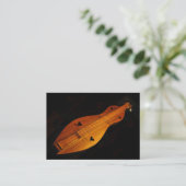 Carte d'ATC de dulcimer (Debout devant)
