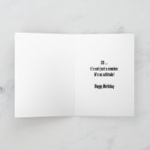 Carte d'attitude 50e anniversaire (Intérieur)