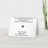 Carte Datura du matin (Dos)