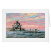 Carte d'aube de point de Paul McGehee "Thomas" (Devant Horizontal)