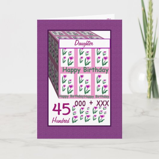 CARTE DAUGHTER (Devant)