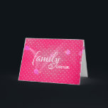 Carte daughter-in-law birthday<br><div class="desc">Birthday for daughter-in-law on bright pink and white polka dot background</div>