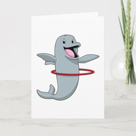 Carte Dauphin à l'entraînement d'endurance avec des pneu (Devant)