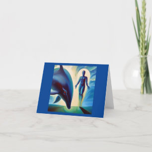 Carte Dauphin animal Spirit 3