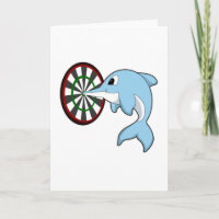 Dauphin aux fléchettes avec Dartboard