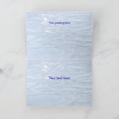 Carte Dauphin jouant avec Neptune (carte) (Intérieur)