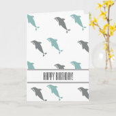 Carte Dauphins (Fleur jaune)