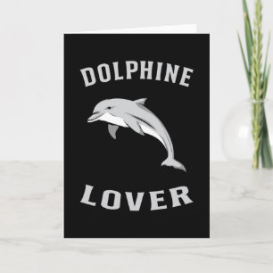 Carte Dauphins Dauphin Mer Océan Animal Eau Cadeau Drôle