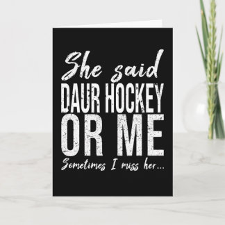 Carte Daur Hockey