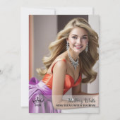 Carte d'auto-graphe du concours de la Couronne ult (Devant)