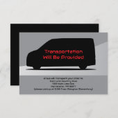 Carte d'autobus du groupe Transport Mini Van (Devant / Derrière)