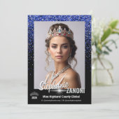 Carte d'autographe de concours Blue Royale | Code (Debout devant)
