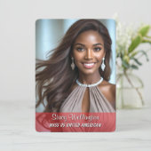 Carte d'autographe de Miss Concours Rencontre & Éc (Debout devant)