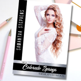 Carte d'autographe personnalisée pour concours | O