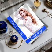 Carte d'autographe Royal Shine pour concours de be