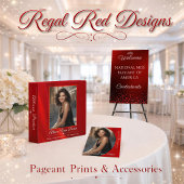 Carte d'autographe Ruby Shine pour les concours de