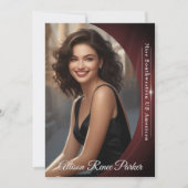 Carte d'autographe Sangria Shine pour concours de (Devant)