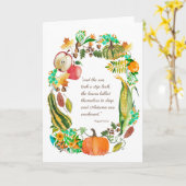 Carte d'automne Art pour la charité (Fleur jaune)