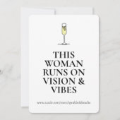 Carte d'autonomisation pour femmes, Citations de V (Devant)