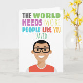 Carte d'Avatar Personnalisée (Fleur jaune)