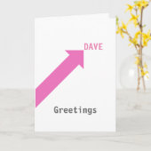 Carte DAVE (Fleur jaune)