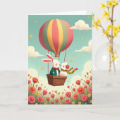 Carte d'aventure Balloon Friends (Fleur jaune)