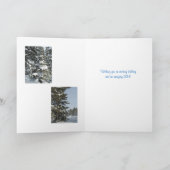 Carte d'aventure de vacances d'hiver (Intérieur)