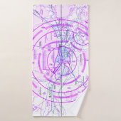 Carte d'aviation (Serviette de bain)