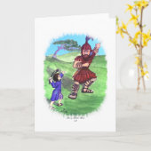 CARTE DAVID ET GOLIATH (Fleur jaune)