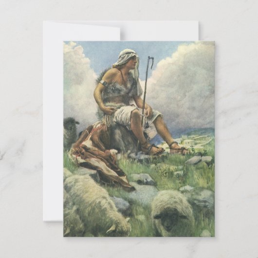 Carte David le Berger par Copping, Religion Vintage (Devant)
