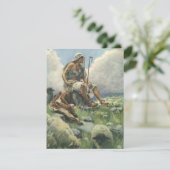 Carte David le Berger par Copping, Religion Vintage (Debout devant)