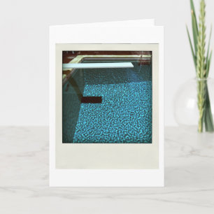 Carte David's Pool 0916 3d Computer Art card