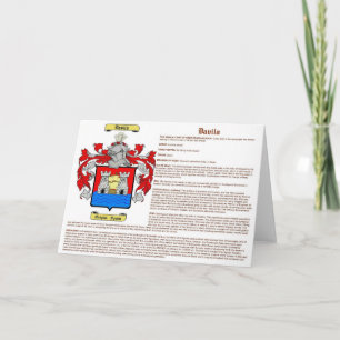 Carte Davila (signification)