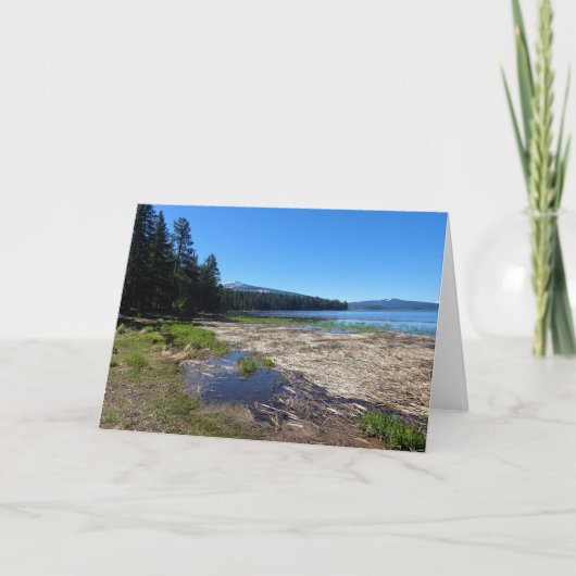 Carte Davis Lake, Oregon (Devant)