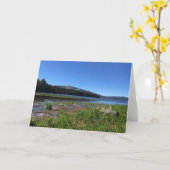 Carte Davis Lake, Oregon (Fleur jaune)