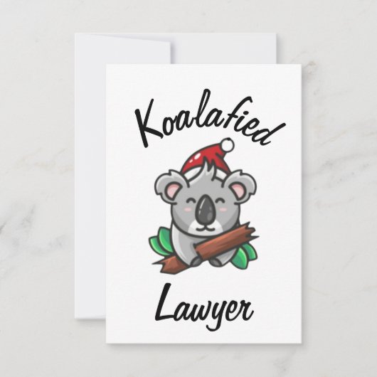 Carte d'avocat Koalafied (Devant)