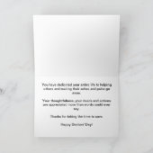 Carte Day Gold Timepiece de médecins heureux (Intérieur)