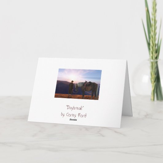 CARTE DAYBREAK (Dos)