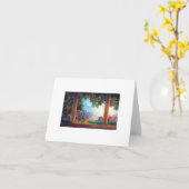 Carte DAYBREAK Maxfield Parrish 1922 ... 2025 (Fleur jaune)