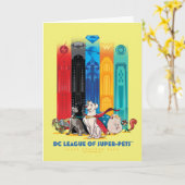 Carte DC League of Super-Pets Metropolis Towers (Fleur jaune)