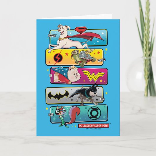 Carte DC League of Super-Pets Panels (Devant)