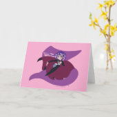 Carte DC Super Hero Girls Zatanna (Fleur jaune)