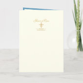 Carte de 18e anniversaire pour filleul catholique (Dos)