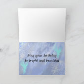 Carte de 19e anniversaire avec feux d'artifice (Intérieur)