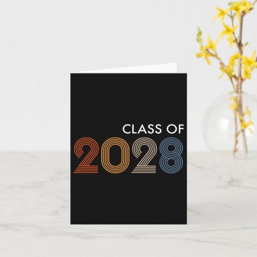 Carte De 2028 Collège Université Lycée Future Grad (Fleur jaune)