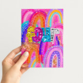 Carte de 4e anniversaire Joyeux Anniversaire Fille